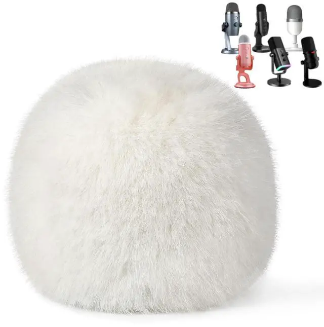 Alt view image 3 of 5 - ZealSound Gaming USB Microphone k66p and d65w Furry Cover