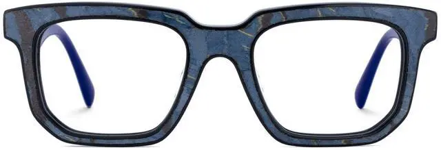 Main image of Zeelool Stylish Square Blue Light Blocking Glasses for Men TV Phone Computer Gaming Glasses Keylin ZJGA690071-01 Blue