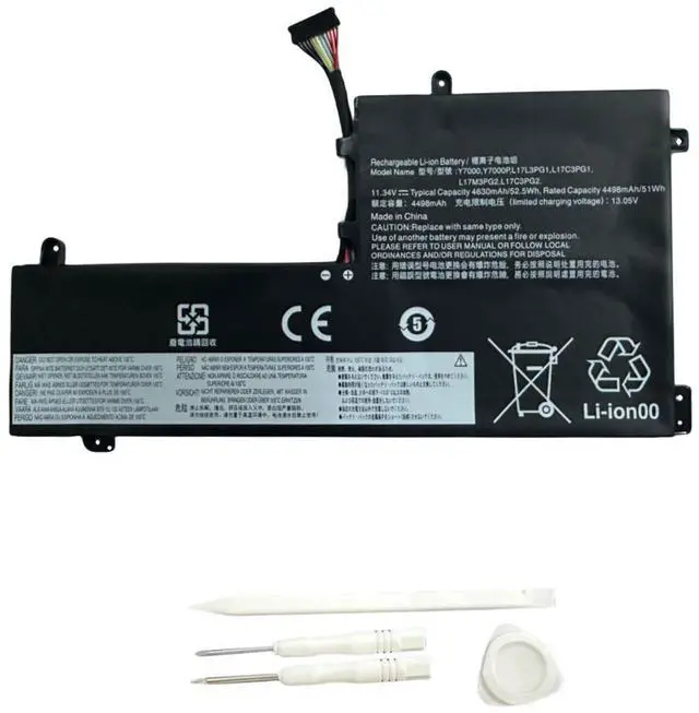 Main image of Yafda L17C3PG2 Battery Compatible with Lenovo Legion Y7000 Y7000-1060 Y7000P Y530 Y530-15ICH Y540 Y730 Y740 Y740-15ICH Series Notebook L17M3PG2 L17M3PG1 L17C3PG1 L17L3PG1 L17M3PG3