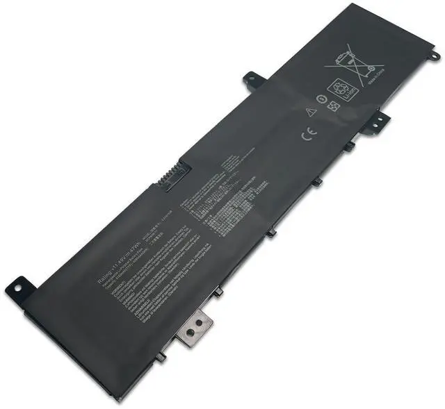 Main image of C31N1636 0B200-02580100 0B200-02580000 0B200-02580200 Laptop Battery Replacement for Asus VivoBook Pro 15 N580V N580VN NX580VD NX580VD7300 NX580VD7700 Series Notebook(11.49V 47Wh 4165mAh)