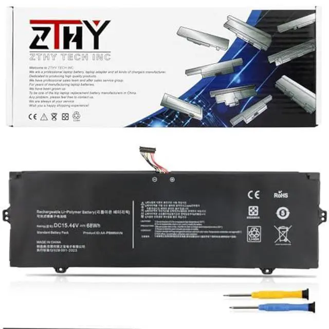 Main image of AA-PBMN4VN Laptop Battery Compatible with Samsung Galaxy Book Pro 360 15 15.6"NP950XDB NP950XDB-KA1US NP950XDB-KB1US NP950XDB-KC5US NP950XDB-KC3US NP950QDB NP950QDB-KB1US NP950QED NP950QED-KB1US 68Wh