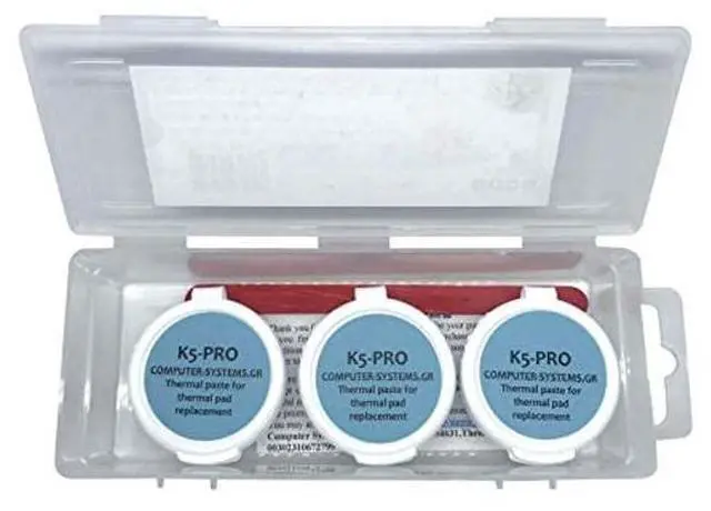 Alt view image 3 of 5 - K5 PRO Viscous Thermal Paste for Thermal pad Replacement 60g 3X20g Pack (iPhone, Apple iMac, Sony PS4 & PS3, Xbox, Acer Aspire etc)