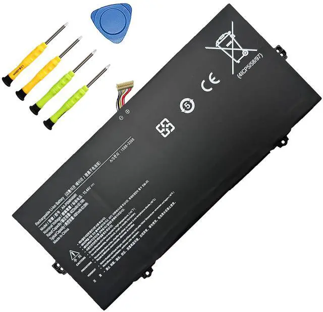 Main image of TAICROWNE 63Wh AA-PBMN4MR Replacement Laptop Battery for Samsung Galaxy Book Pro 360 NP930XDB NP930XDB-KH NP930XED Galaxy Book2 Pro 13 NP930QED-KJ2US NP930QED-KA1CA Series 4081mAh 15.44V