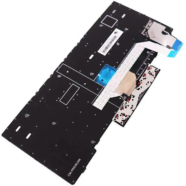 Alt view image 3 of 5 - LeFix Latin Spanish Keyboard Non-Backlit Replacement Compatible with Lenovo Thinkpad X280 X390 X395|L13 L13 Yoga|A285,01YP003