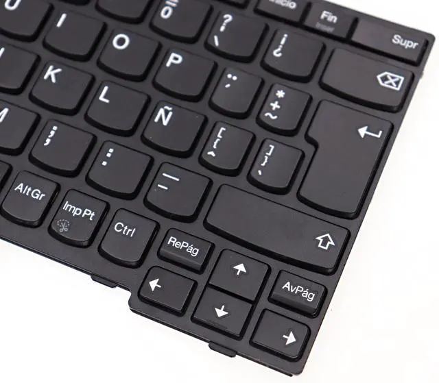 Alt view image 5 of 5 - LeFix Latin Spanish Keyboard Non-Backlit Replacement Compatible with Lenovo Thinkpad X280 X390 X395|L13 L13 Yoga|A285,01YP003