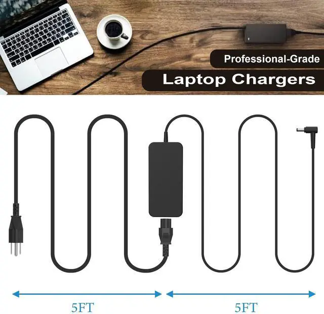 Alt view image 5 of 5 - 180W Laptop Charger, AC Charger for MSI Gaming Laptop GS65 GF63 GS63VR GT60 GT70 GF65 GF75 GS75 GS63 GE70 GE72 GE72VR GE62VR GS73VR GS43VR WS65 P65 GX60 Power Supply Cord