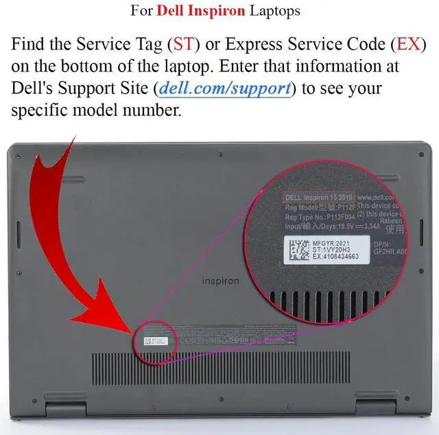 Alt view image 3 of 5 - mCover Case Compatible ONLY for 2021-2023 15.6" Dell Inspiron 15 3510 3511 3515 3520 3521 3525 Series Laptop Computer (NOT Fitting Other Dell Models) - Red