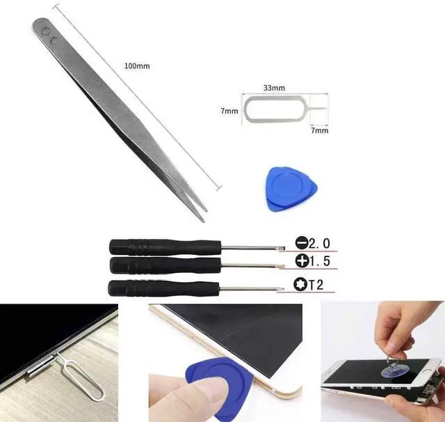 Alt view image 5 of 5 - Spudger 31 Piece Electronics Pry Tool Kit with Metal Plastic Spudger Tool Screwdriver Set for iPhone, Laptop, iPad, Cell Phone, MacBook, Tablet, Computer, Electronics Repair