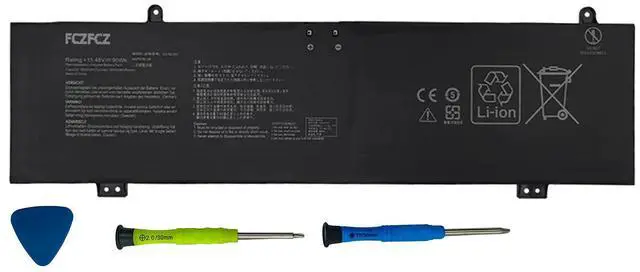 Main image of FCZFCZ C41N2303 Battery 90Wh 5820mAh Replacement for Asus ROG Zephyrus G16 GA605 GA605WI GA605WV / TUF Gaming A16 FA608 FA608WI FA608WU / ProArt P16 H7606WI Series 0B200-04450000 4ICP3/76/139 15.48V