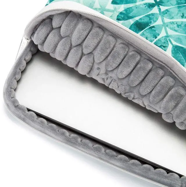 Alt view image 2 of 5 - Kinmac 360° Heavy Duty Protective Laptop Computer Sleeve case Bag Cover with Handle for MacBook Pro 14 inch,14 inch-14.4 inch HP Lenovo Dell ASUS Acer Laptop (Olive Leaf)