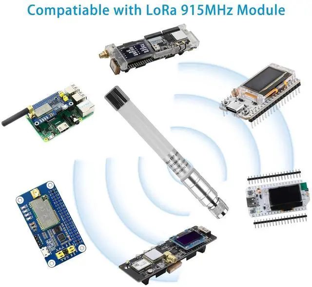 Alt view image 4 of 5 - Waterproof 915mhz Lora 5.8dbi Fiberglass Antenna with 10Ft Low Loss KMR195 Cable for Helium Hotspot RAK Nebra Bobcat 300 SenseCAP M1 Hotspot HNT Miner Heltec V3 Meshtastic Lora32 915MHz Lora Module