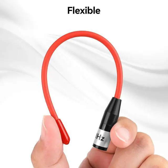 Alt view image 4 of 5 - 2PCS Meshtastic LoRa Antenna 915MHz 10dBi Gain - Omni SMA Male Connector 17cm Long Range Soft Whip Antenna (Red)