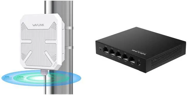 Main image of WAVLINK AX3000 WiFi 6 Wireless Outdoor Access Points with AC Controller