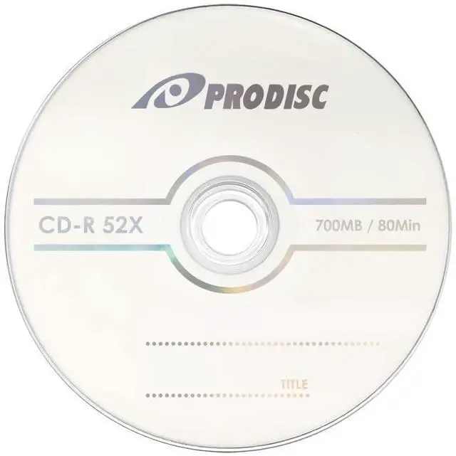 Alt view image 2 of 5 - Prodisc CD-R 52X 700MB 80 Minutes Recordable Blank Disc for Data and Music - 100 Discs (Japanese Limited Edition)