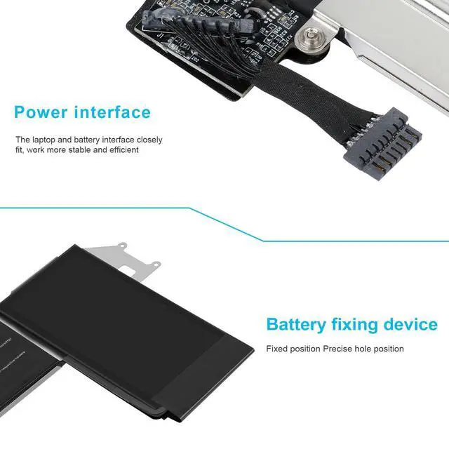 Alt view image 3 of 5 - A1932 A2179 Battery Replacement, A1965 Battery for MacBook Air 13 inch Model A1932 EMC 3184 (Mid 2018, 2019) Model A2179 EMC 3302 (2020 Release Version)