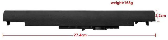 Alt view image 3 of 5 - Tanch Genuine Laptop Battery HS03 HS04 807956-001 807957-001 HSTNN-LB6U 807611-421 TPN-C125 HSTNN-IB7B TPN-I119 TPN-Q130 TPN-Q132 Replacement for HP Pavilion 14 15 17 250 G4 255 G4 Notebook G4 Series