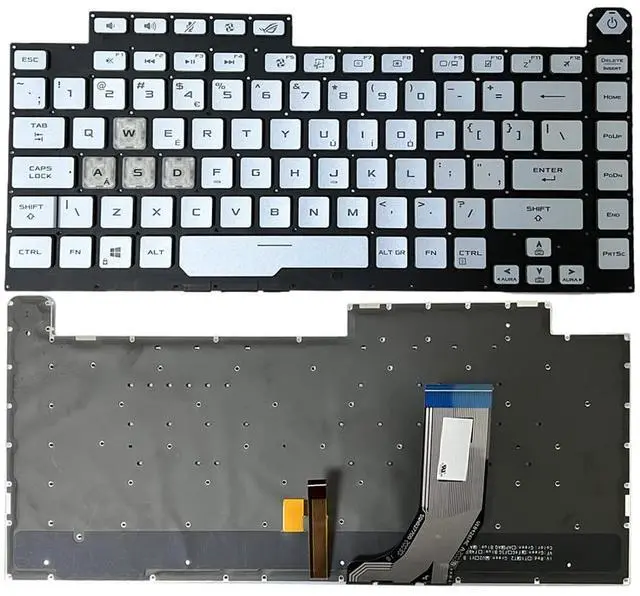 Main image of HSSDTECH US Blue Backlight Backlit Keyboard Replacement for Asus Rog Strix G531GT G531GU G531GD G531GW G531GV
