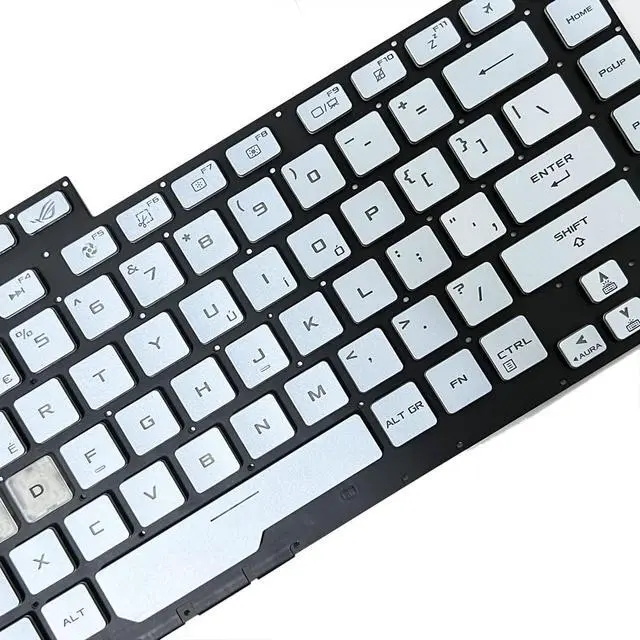 Alt view image 2 of 5 - HSSDTECH US Blue Backlight Backlit Keyboard Replacement for Asus Rog Strix G531GT G531GU G531GD G531GW G531GV