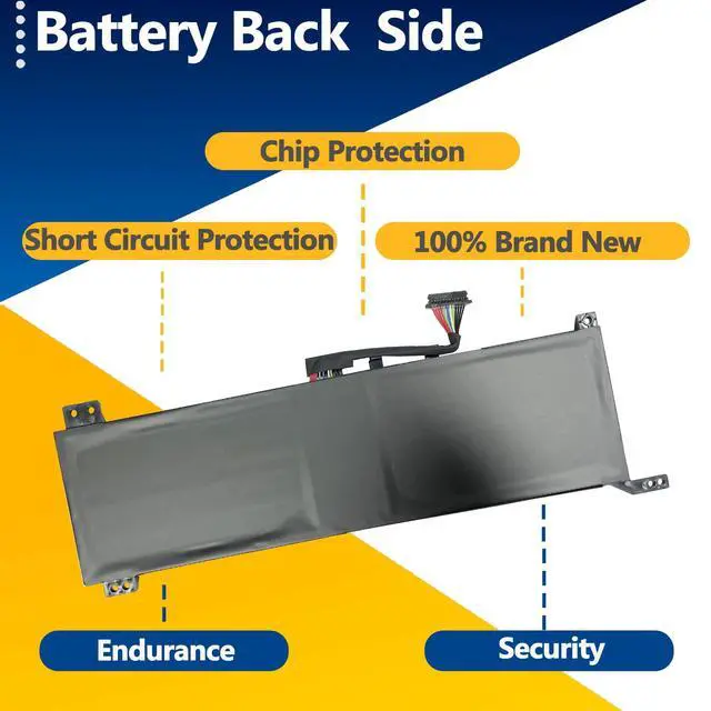 Alt view image 4 of 5 - TAVZENL L19M4PC0 60Wh Battery Replacement for Lenovo Legion 5P-15IMH05/5-15IMH05/5P-15IMH05H/5-15IMH05H/5P-15ARH05H/5-15ARH05H/5-15ARH05 Series L19C4PC0,L19M4PC1,L19C4PC1 15.6V 4010