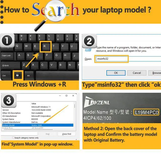 Alt view image 5 of 5 - TAVZENL L19M4PC0 60Wh Battery Replacement for Lenovo Legion 5P-15IMH05/5-15IMH05/5P-15IMH05H/5-15IMH05H/5P-15ARH05H/5-15ARH05H/5-15ARH05 Series L19C4PC0,L19M4PC1,L19C4PC1 15.6V 4010