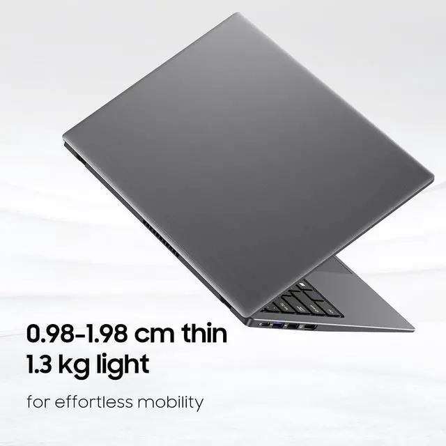 Alt view image 5 of 5 - INHONLAP Laptop for Student, Home and Business, Quad-Core N5095 Processor, 2.9GHz, 8GB RAM, 128GB SSD, 1TB Expandable, 14 Inch Laptop Computer, WiFi 5, BT 5.0, USB 3.0