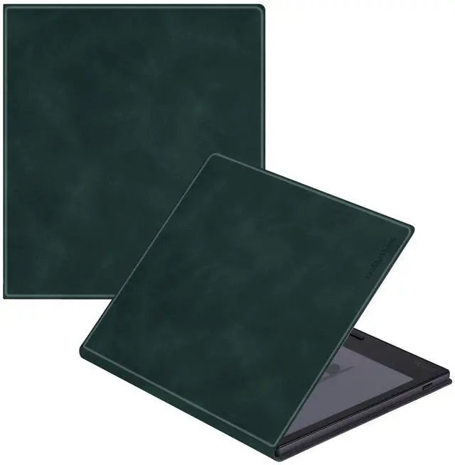 Main image of LaoShuSheng Magnetic Case for 7" Onyx Boox Tablet Go 7/Go 7 Color Series (1/2th Gen,2024/2025) /Boox Page - Ultra-Thin Lightweight Leather Book Folio Cover with Auto Sleep/Wake (Green)