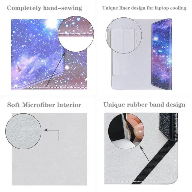 Alt view image 5 of 5 - Alapmk Protective Case Cover for Dell Latitude 14 5491 5495 5490 5480 5488 e5470 / Latitude 14 e7470 14" Series Laptop(Warning:Not fit Latitude 14 7490 7480 E7450/Latitude 14 E5450),Galaxy