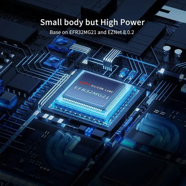 Alt view image 4 of 5 - Easebloom Zigbee3.0 USB Dongle GatewayUniversal Zigbee Gateway Adapter with AntennaSupport Home Assistant ZHA Zigbee2MQTT,OpenHABBase on EFR32MG21 and EZNet 8.0.2(Upgradeable Firmware)