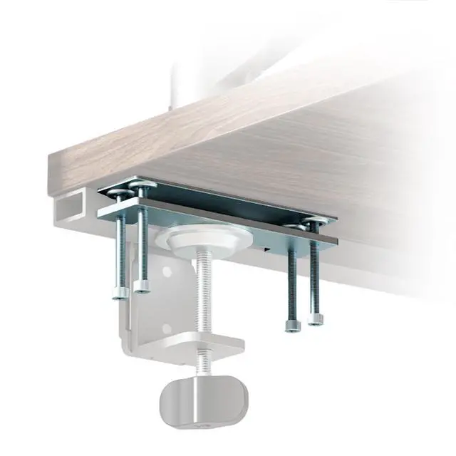 Main image of Pugala Computer Under Desk Clamp Mount, Under Table Metal Desk Accessories, Suitable for Different Tables, Adjustable