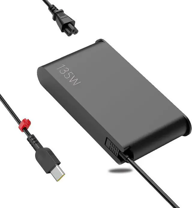 Main image of 135W USB C Charger for Lenovo ThinkPad P16s P14s T16 Z16 L15 L15 Gen 1 2 3 4 5 Compatible with Yoga/Slim Pro 9 7 6 7i 9i Book 9 ADL135YSDC3A ACH IAP ARA ARH ABP AC Adapter Power Supply