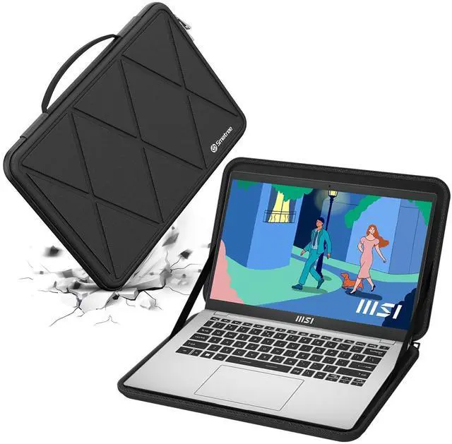 Main image of Smatree Hard EVA Protective Sleeve Compatible for 15.6 inch MSI Modern 15 A10M/A10R/A5M/A11M/A11MU/B11M, for MSI Summit B15 A11M Laptop, Waterproof and Anti-Shock Laptop Case (X8274T)