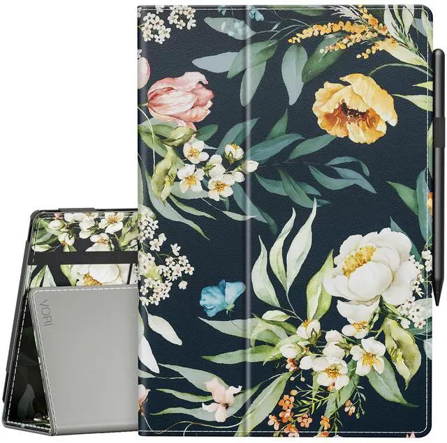 Main image of VORI Case for Amazon Kindle Fire Max 11 Tablet (13th Generation, 2023 Release), Slim Folding Stand Folio Cover with Auto Wake/Sleep & Hand Strap for All-New Fire 11 Max Tablet, Blushing Floral