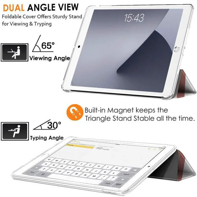 Alt view image 4 of 5 - iPad 8.3 Inch Mini 6 Generation 2021 [ Mini 6th Gen ] A2567 A2568 A2569 Printed Lightweight Shock Absorbant Flexible TPU Protective Clear Case - Marble Pink