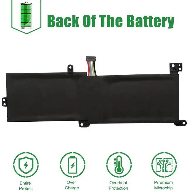 Alt view image 5 of 5 - JIAZIJIA L16L2PB3 Laptop Battery Replacement for Lenovo IdeaPad 320-15ABR/AST/IAP/IKB/ISK Series L16L2PB1 L16C2PB2 L16C2PB1 L16L2PB2 L16S2PB1 L16M2PB1 L16M2PB2 L16M2PB3 L17L2PF1 L17M2PB7 7.6V 35Wh