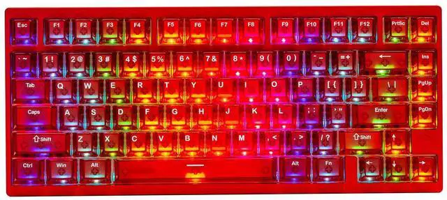 Main image of IROK MG75MAX 81 Keys Wired Magnetic Switch Keyboard, 256KHZ Single Key Scan Rate, PCB Nano-Coating Waterproof, Hall Effect, 8KHZ/ARGB/CNC Aluminum Gaming Keyboard(Red)