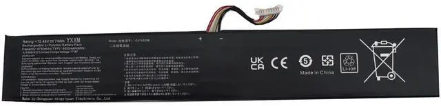 Main image of YXXM 4Cell C41N2208 Laptop Battery for ASUS ROG Ally (2023) RC71L RC71L-NH002W RC71L-NH019W RC71L-NH001W RC71L-NH005W RC71L NNH0008W RC71L-NH012W NR2301L Gaming Handheld Serie