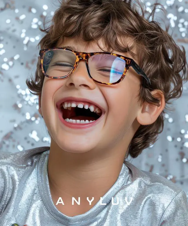 Alt view image 2 of 5 - ANYLUV Blue Light Glasses for Kids, Youth Protection Glasses for Gaming, Teen Blue Light Glasses Reduce Eye Strain