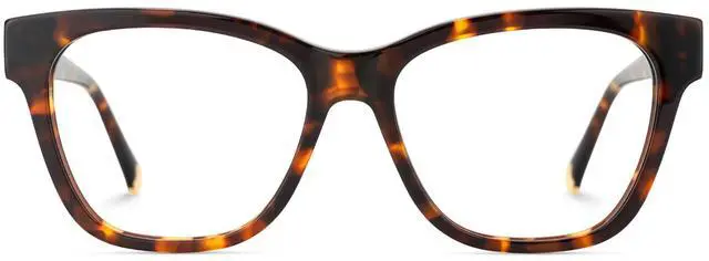 Main image of Zeelool Glasses Frame for Women, Cat Eye Eyeglasses Eyewear with Clear Lenses ZJGA589753-02