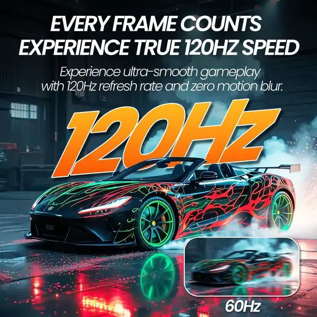 Alt view image 4 of 5 - CRUA 49" White Curved Monitor | DQHD(5120 * 1440), 120Hz, 1500R, 32:9, AMD FreeSync, 120% sRGB, Height Adjustable Ultra-Wide Screen Computer Monitors, HDMI 2.1 & DP 1.4, Wall Mount Install