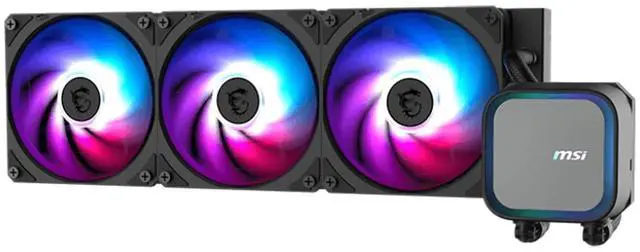 Alt view image 4 of 5 - MICRO CENTER CPU AIO Combo - AMD Ryzen 7 9700X CPU Processor with MSI MAG Coreliquid A13 360 AIO ARGB CPU Liquid Cooler 360mm Radiator LGA 1700/1851 / AM5/ AM4 Compatible