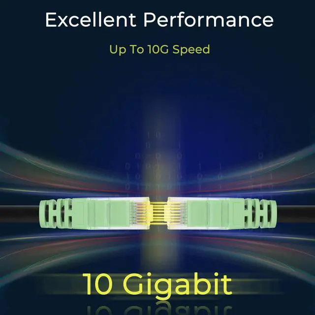 Alt view image 2 of 5 - Rapink Cat6 Outdoor Ethernet Cable 200 ft, Ethernet Cable UV Resistant, Cat6 Cable Waterproof, Network Cable Copper Clad Aluminum for Indoor & Outdoor Use