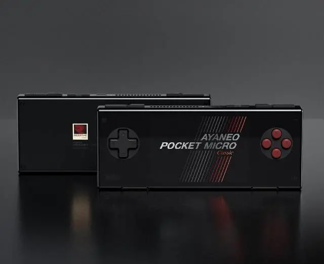 Alt view image 3 of 4 - AYANEO Pocket Micro Classic--3.5 Inches 960x640 (Screen Ratio: 3:2 ) Touch Screen Handheld Android 13 OS Game Console Tablet PC 8GB LPDDR4X, 256GB Storage,WiFi 5, BT 5.2