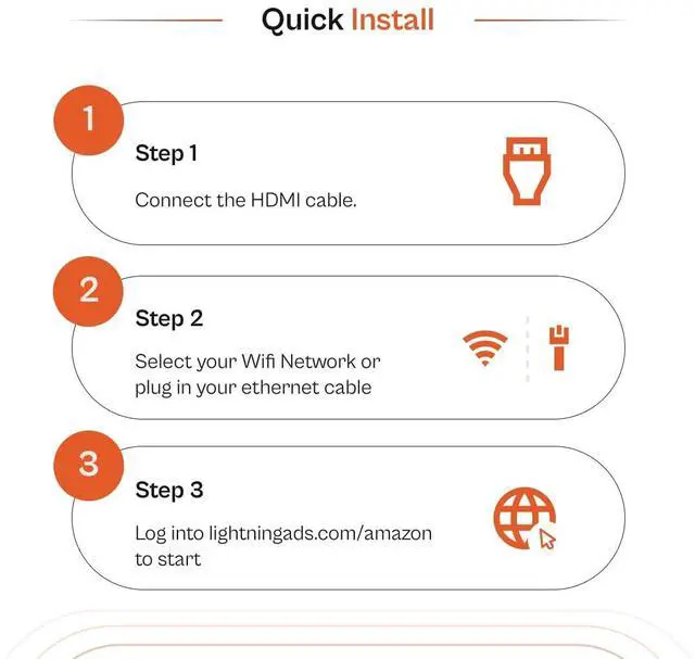 Alt view image 5 of 5 - LIGHTNING ADS Digital Signage Player for Restaurants  No Subscription Needed, Includes Free Upload & Menu Scheduler, Unlock Affordable Premium Tools: Template Builder & AI Enhancer