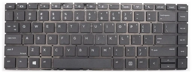 Main image of NEW Replacement for HP ProBook 440 G6 445 G6 440 G7 445 G7 Keyboard Without Backlit US