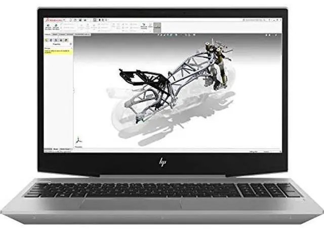 Main image of HP Zbook 15v G5 Mobile Workstation - Windows 10 Pro - Intel Six-Core i7-8750H, 16GB RAM, 256GB PCIe NVMe SSD + 500GB HDD, 15.6" FHD Touchscreen IPS (1920x1080) Display, NVIDIA P600, Fingerprint R