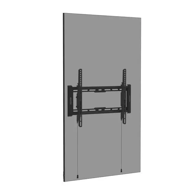 Alt view image 2 of 5 - Kanto T300P Low Profile Portrait TV Mount for Vertical 40 - 90 TVs ^^ Menu Boards & Digital Signage ^^ 1.8 Profile ^^ 150 lbs Capacity ^^ VESA 400x600 Support