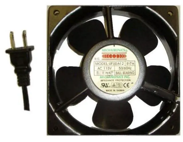 Main image of Mechatronics 115V AC Fans (80x38mm, High Speed)