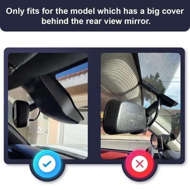Alt view image 3 of 5 - Fitcamx Front 4K+Rear 1080P Dash Cam Adapts for Toyota Tacoma 2018-2023 (3rd Gen/N300), OEM Factory Look, 2 Channel HD Video, Built-in WiFi & APP, Loop Recording, G-Sensor, Easy to Use, 128GB Card