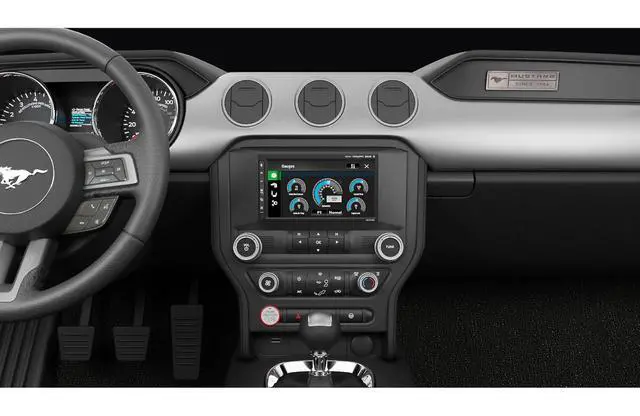 Alt view image 4 of 5 - iDatalink Maestro KIT-MUS2 Radio Installation Dash Kit for Connecting a Pioneer Modular Receiver in Select Ford Mustang 2015-23 (ADS-MRR or ADS-MRR2 Module Also Required)