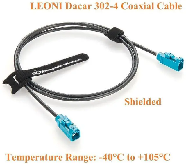 Alt view image 5 of 5 - Original Rosenberger 59Z113-000-Z FAKRA Z Female to Female RF Coaxial Cable 50 Ohm Vehicle Car GPS Antenna Extension Cable for ADAS, FPD-Link GMSL2 Camera, Satellite Radio, Infotainment (2M/6.6FT)